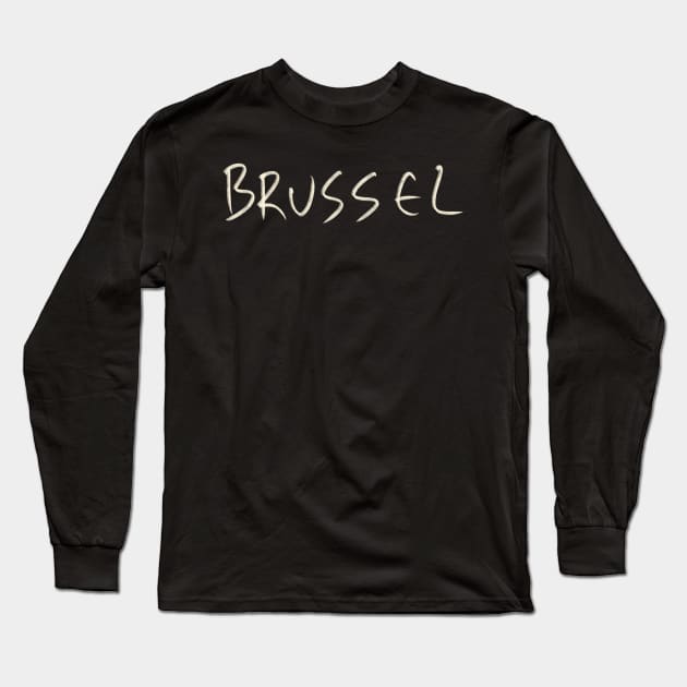 Brussel Long Sleeve T-Shirt by Saestu Mbathi